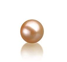 9-10mm AAAA-Qualität Süßwasser Einzelne Perlen in Janna Rosa