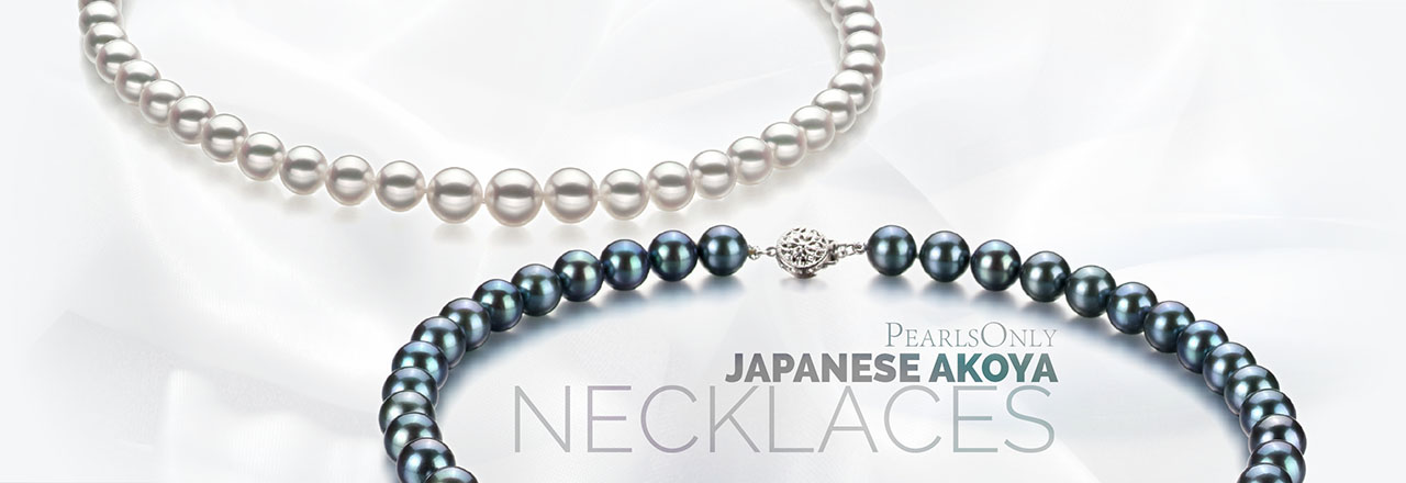 Landing banner for Halskette aus japanischen Akoya-Perlen