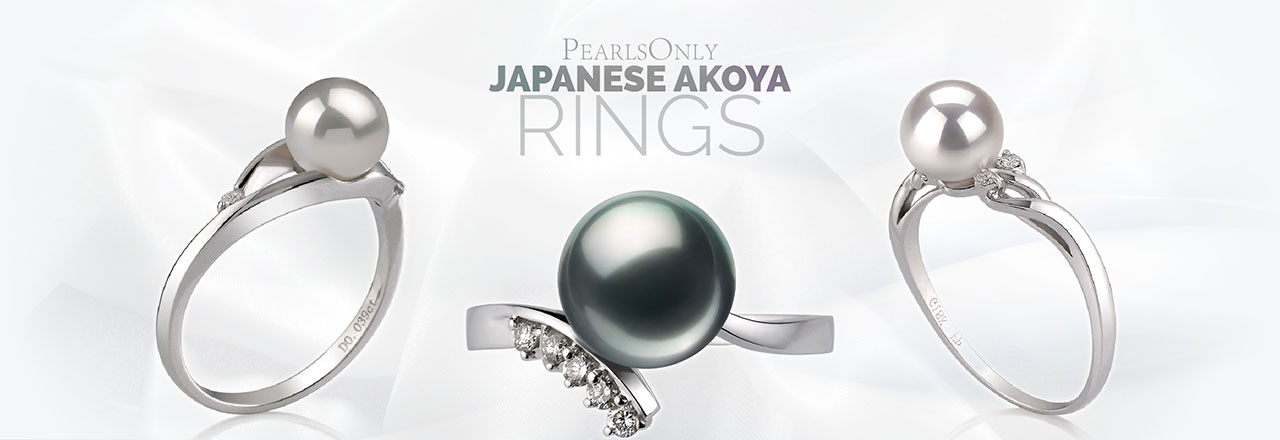 PearlsOnly Ringe mit Akoya-Perlen