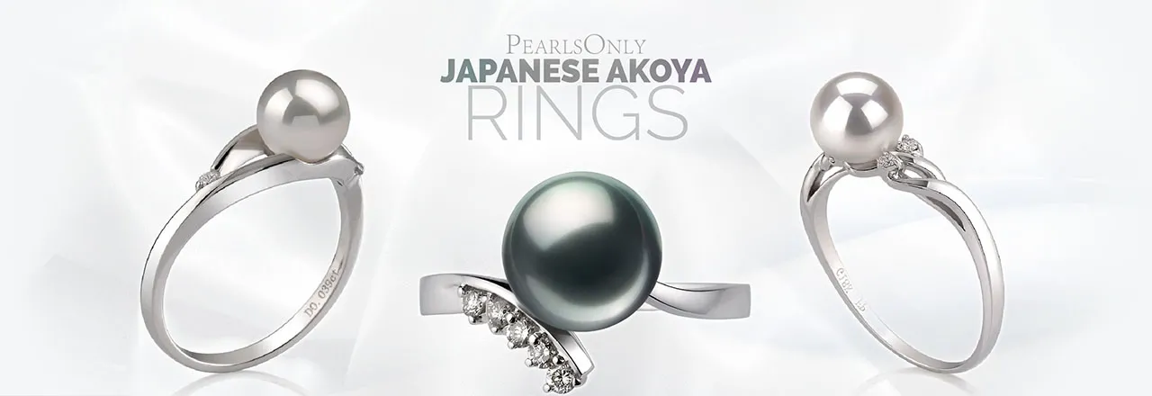 PearlsOnly Ringe mit Akoya-Perlen