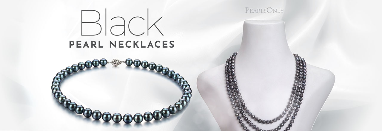 PearlsOnly Schwarze Perlenketten
