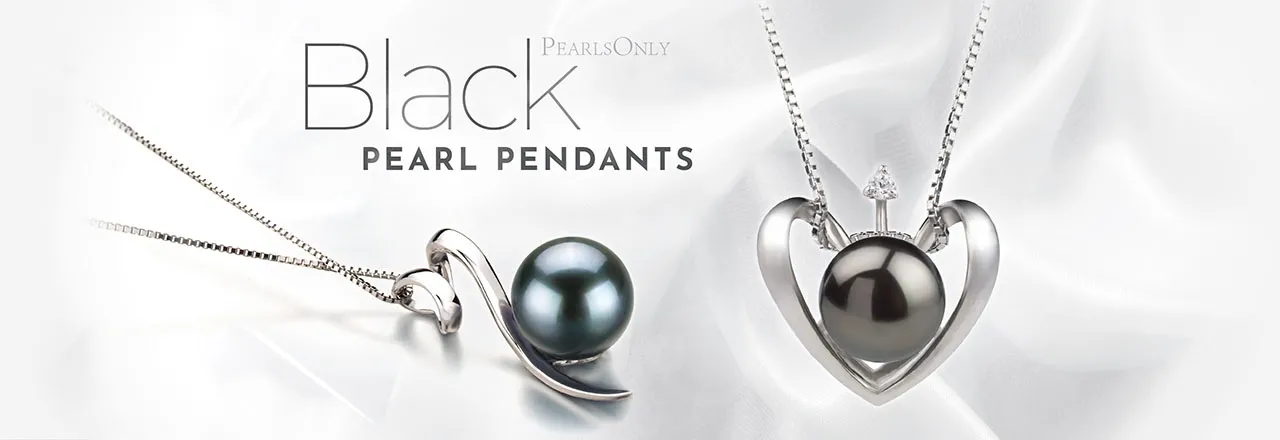 PearlsOnly Schwarze Perle Anhänger