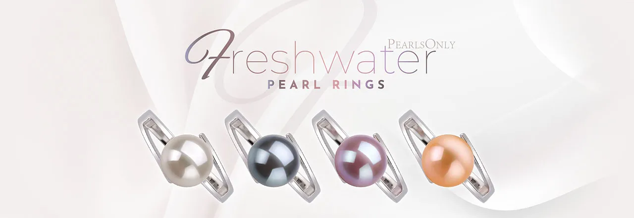 PearlsOnly Ringe mit Süßwasserperlen