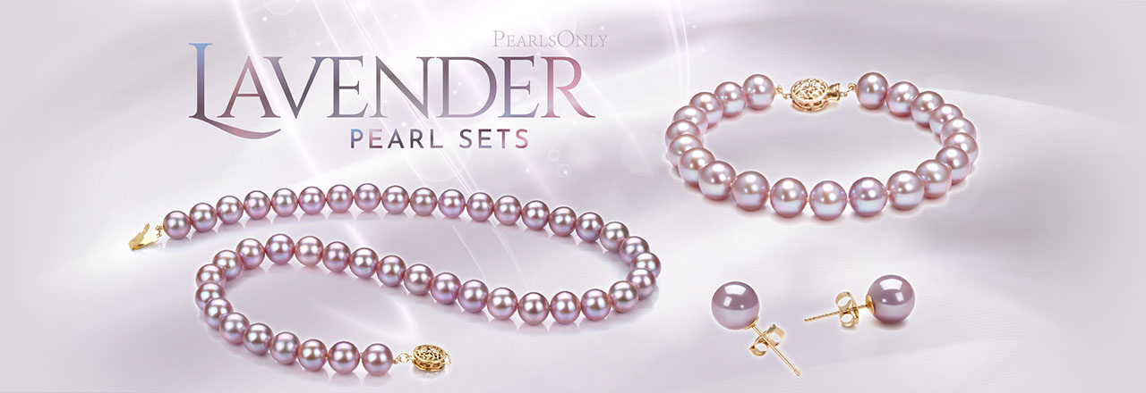 PearlsOnly Lavendel Perle Sets