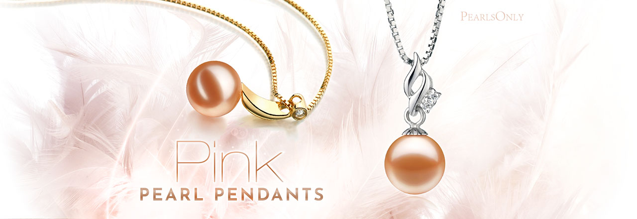 PearlsOnly Rosa Perlenanhänger
