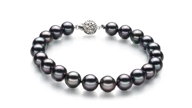 View Schwarze Perlen Armbänder collection